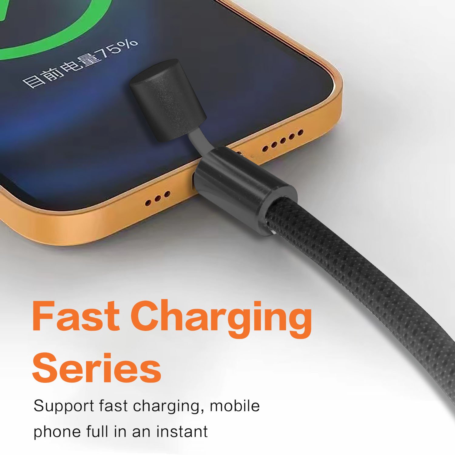 Amazon Hot Sale Charging lanyard with adjustable length, Multifunctional lanyard charging cable