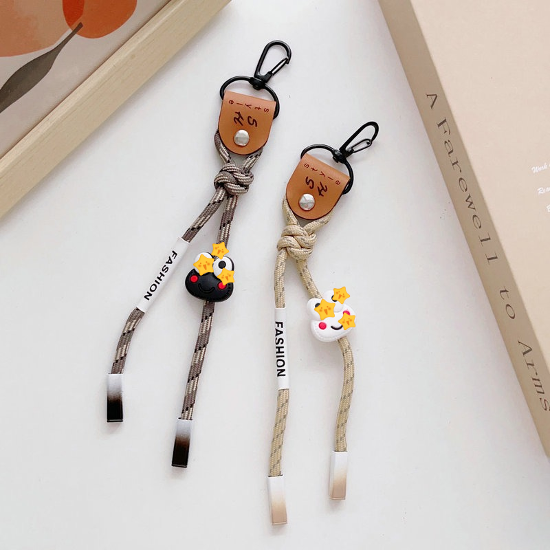 Durable Fashion Style Phone Lanyard Strap Universal Mobile Phones Strap Holder Fluorescent Color Mesh Mobile Phone Wrist Strap
