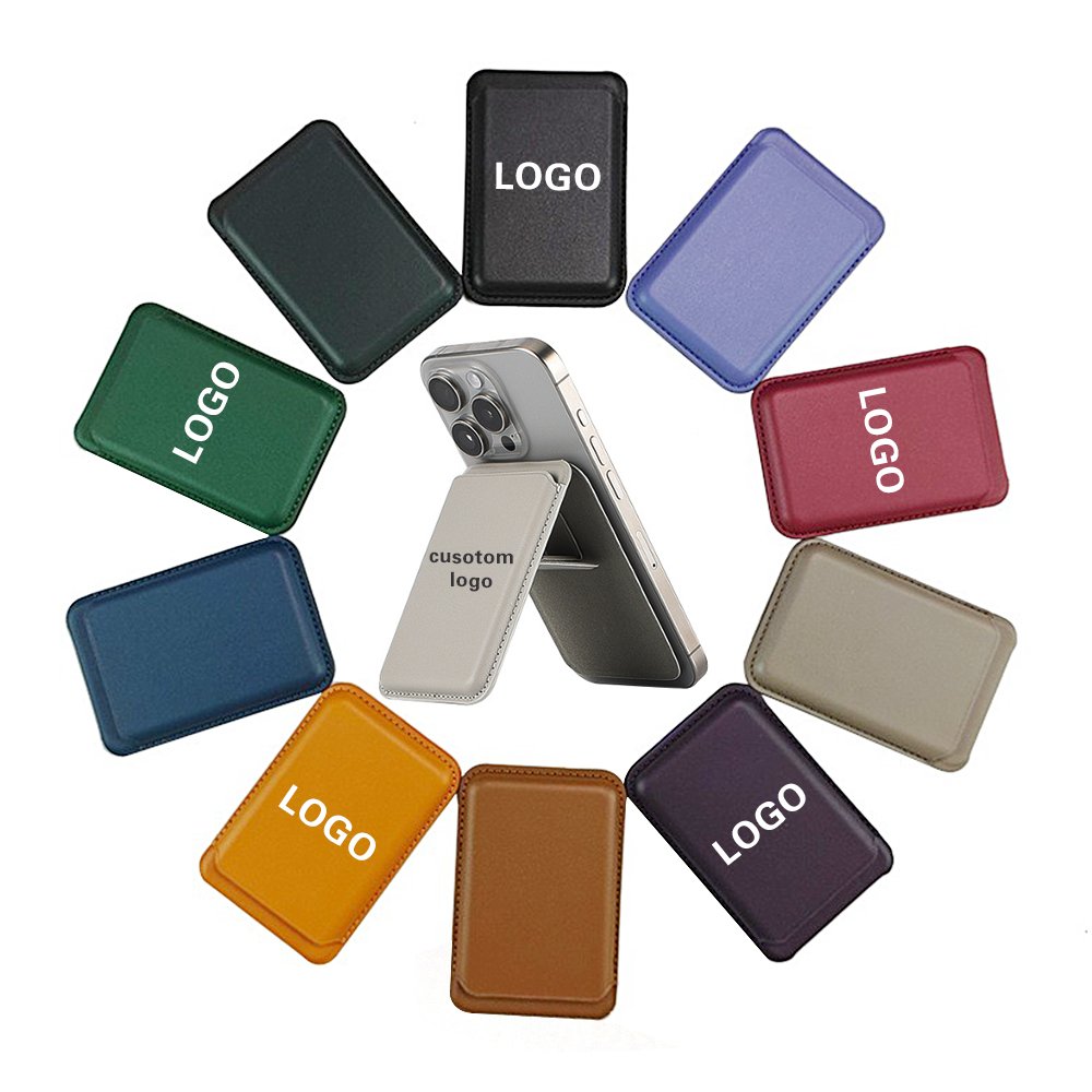 Custom Wholesale Design Card Holder Magnetic PU Wallet With For iPhone16 15 Pro Max Wallet With Magnetic Phone Case Wallet
