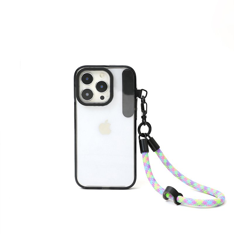 Short 7mm mobile phone lanyard mobile phone case hanging wrist mobile phone chain pendant keychain universal bracelet buckle