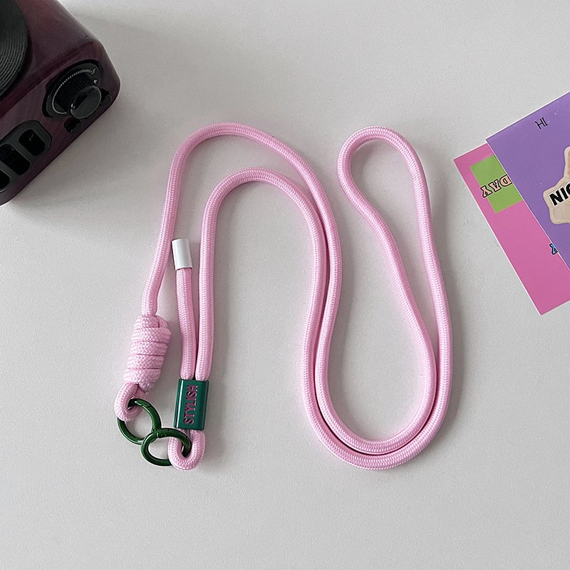 Strong Durable Ancient Wind Mobile Phone Strap Oblique Span Neck Rope for Men Women Small Sweet Wind Camera Hanging Rope