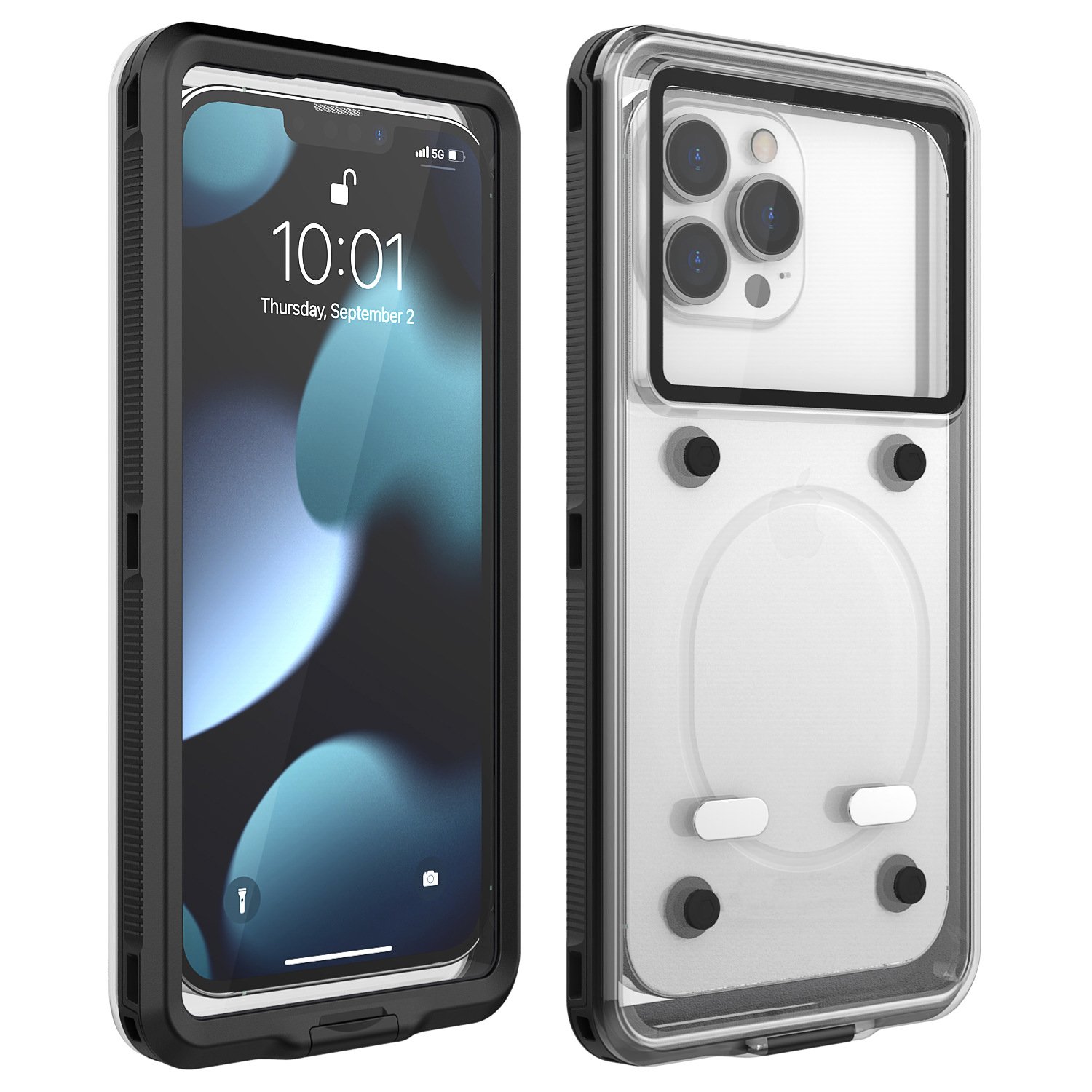 Shockproof ip68 waterproof Universal phone case for iphone 12 13 14 15 samsung redmi vivo waterproof case