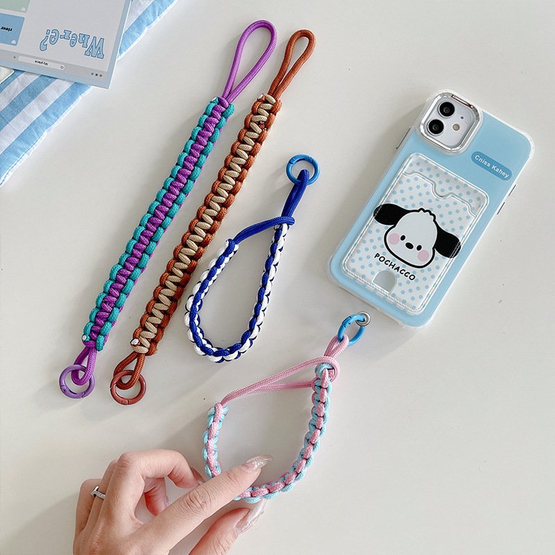 Versatile Outdoor Sports Mobile Phone Strap High-Appearance Level Short Rope Durable Lanyard Wristband System Mobile Phone