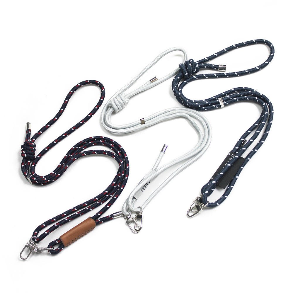 2024 Manufacturer Custom Logo Universal Cross Body Lanyard Neck Phone Case With Strap Phone Lanyard Rope Phone Case Strap