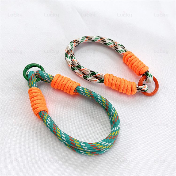 DIY Nylon Braided Wrist Rope Mobile Phone Chain Cell Phone Case Universal Short Lanyard