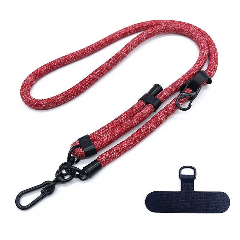 wholesale high quality adjustable universal 120cm long bag shoulder strap lanyard crossbody mobile phone strap custom