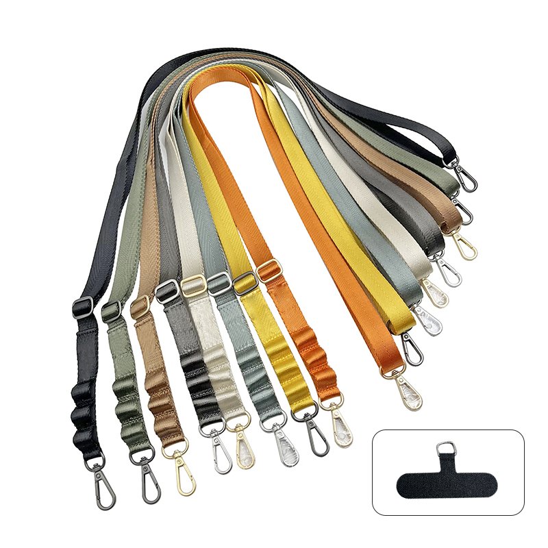 Phone Strap Cross Body String Wallet Pouch Chain Purse Badge Holder Shoulder Lanyard for Samsung Universal for iPhone