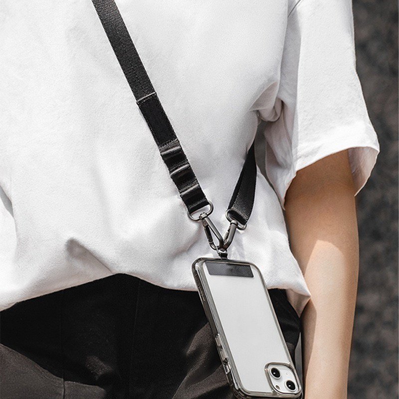 Phone Strap Cross Body String Wallet Pouch Chain Purse Badge Holder Shoulder Lanyard for Samsung Universal for iPhone
