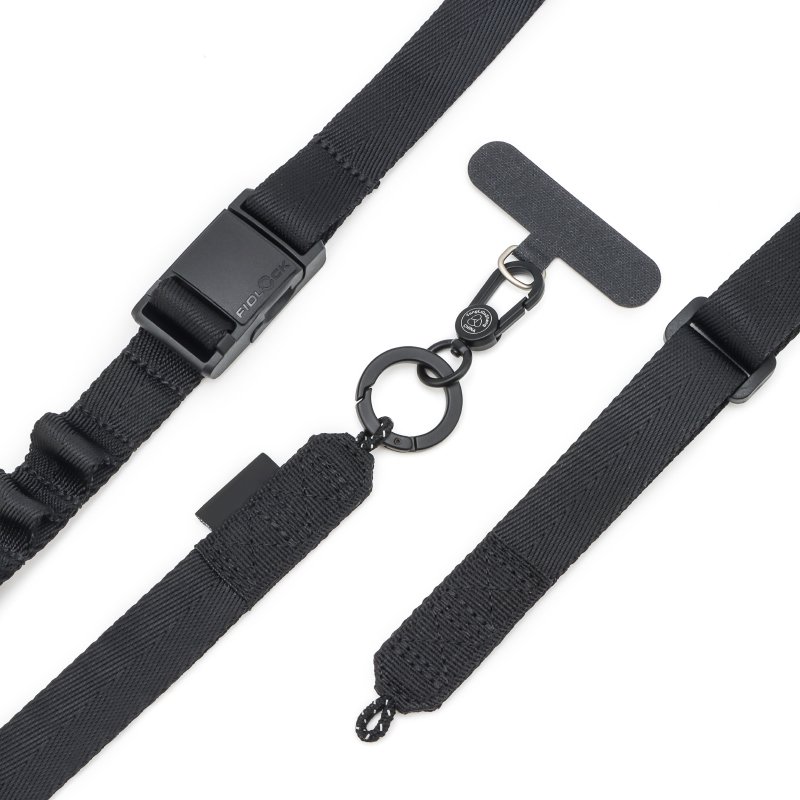 Custom Brand Logo Multifunctional Universal Crossbody Phone Strap Adjustable Cell Phone Lanyard Crossbody with patch