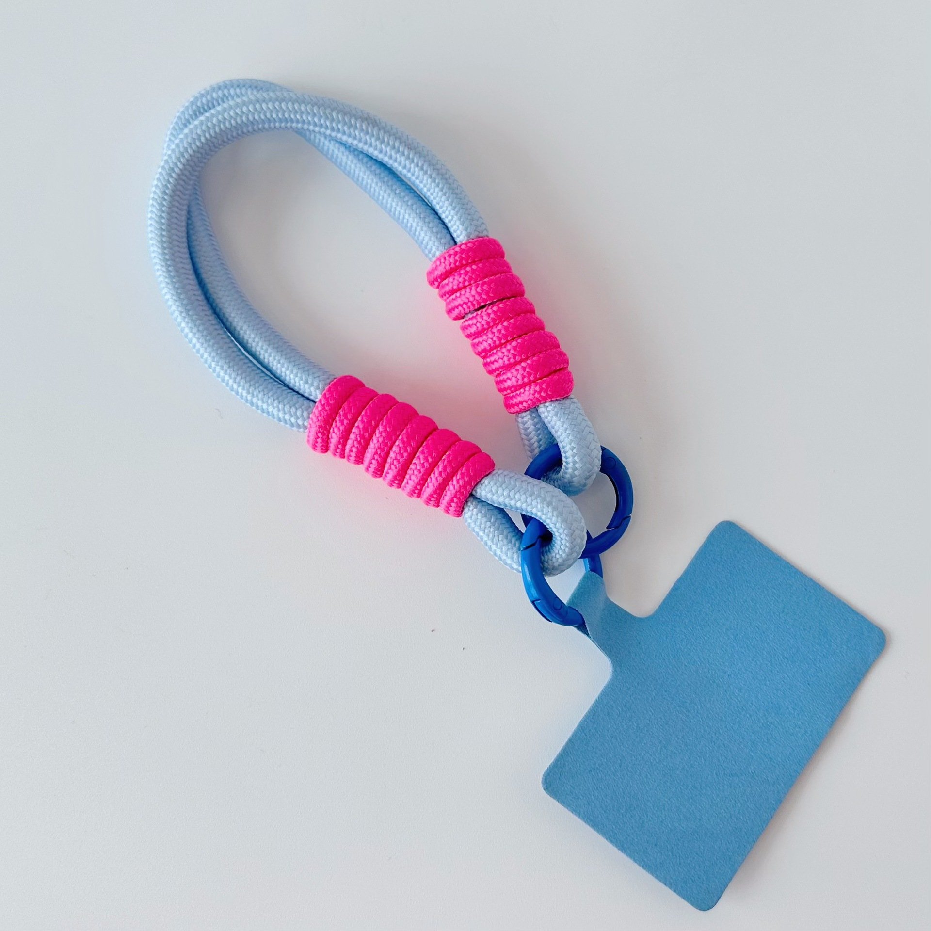 Colorful Wrist Strap Short Mobile Phone Lanyard Universal Nylon Woven Phone Case Strap Cord For iPhone 16 15 for Samsung Case