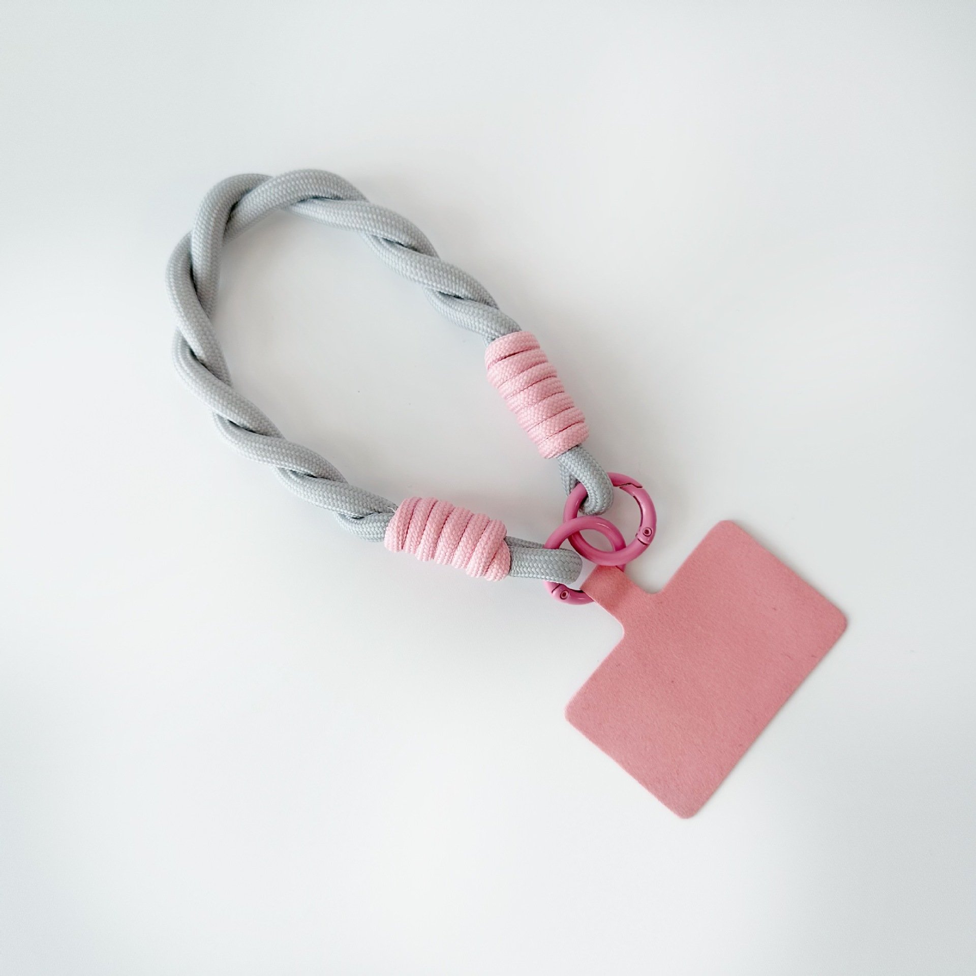 Colorful Wrist Strap Short Mobile Phone Lanyard Universal Nylon Woven Phone Case Strap Cord For iPhone 16 15 for Samsung Case