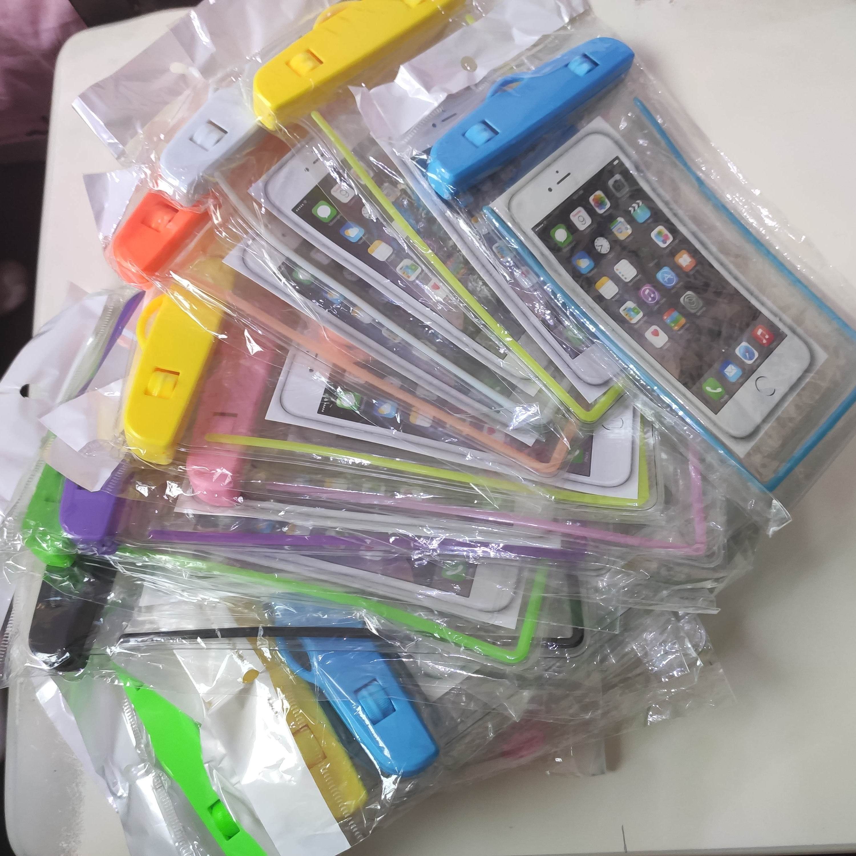 Waterproof Phone Waist Bag Pvc Mobile Phones cellphone Swimming beach sports Diving drifting Touch Screen with Strap