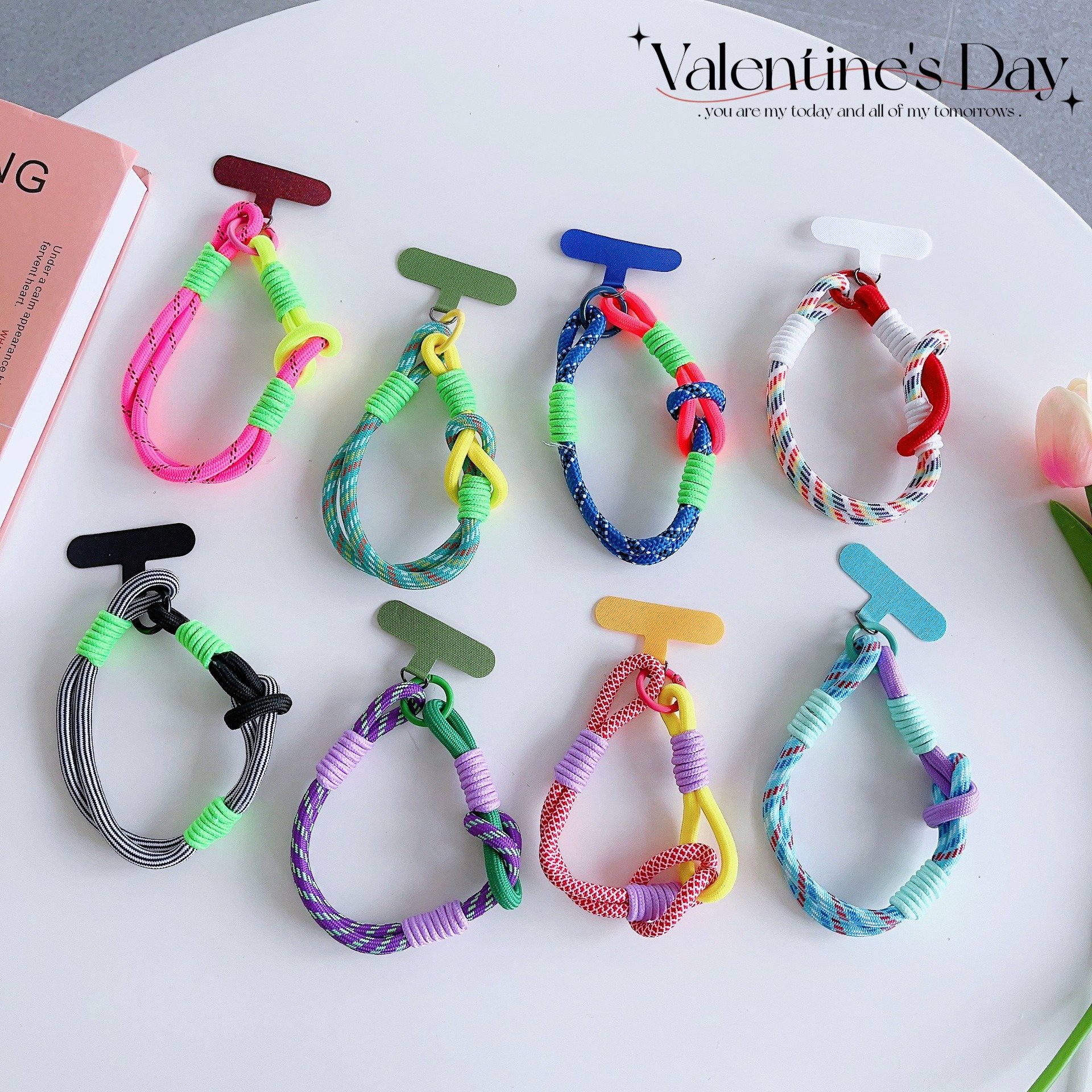Fashion Design Colorful Phone Strap Hand Phone Strap Lanyard To Prevent Phone Loss