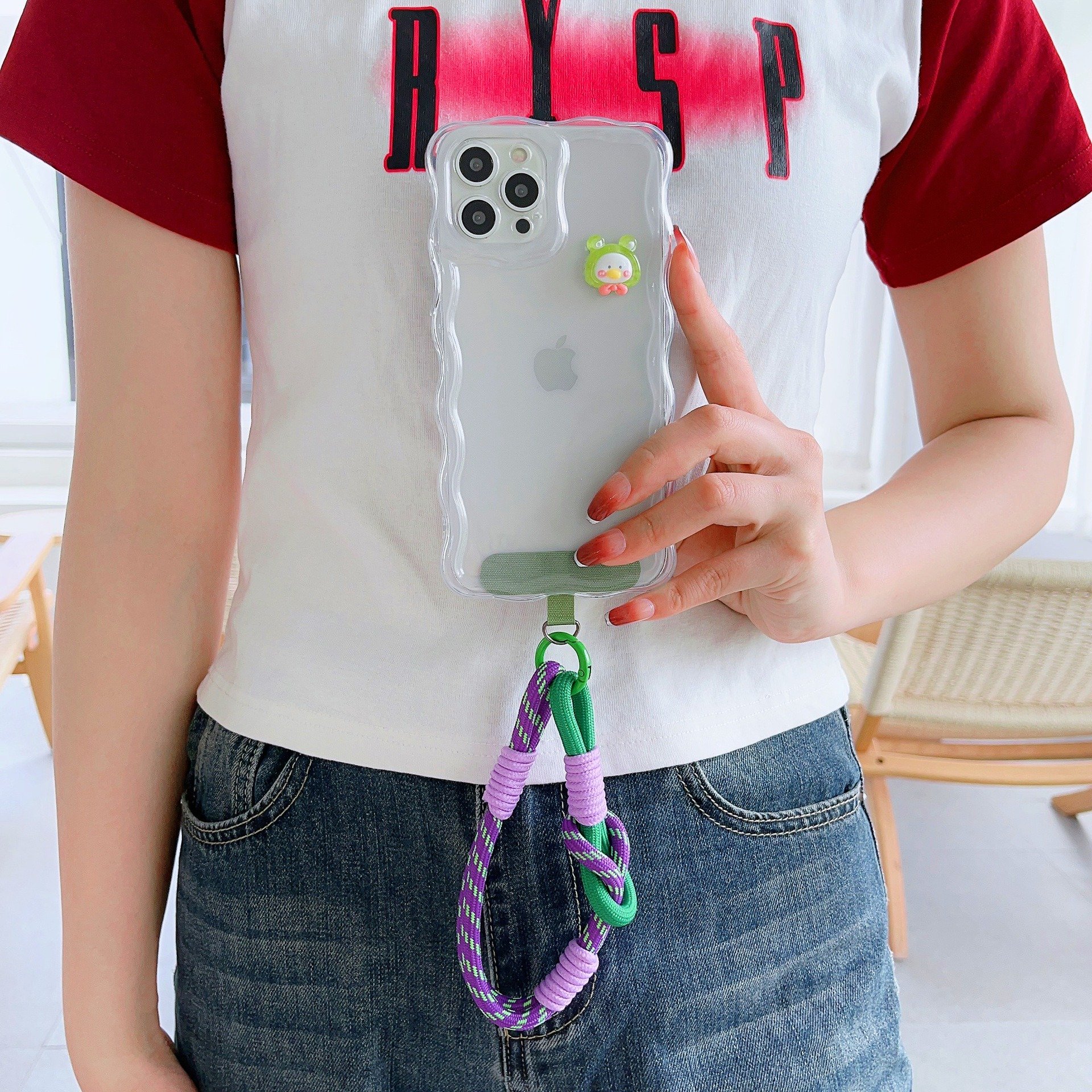 Fashion Design Colorful Phone Strap Hand Phone Strap Lanyard To Prevent Phone Loss