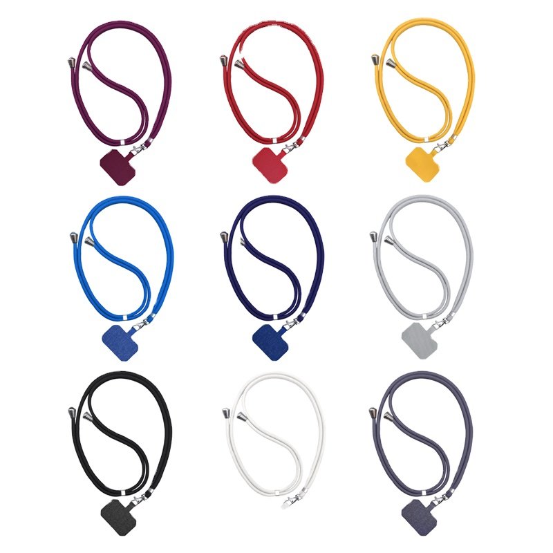 Cell Phone Lanyard Mobile Phone Strap Charm Chain Crossbody Adjustable Terylene Neck Compatible with Full Smartphone Straps