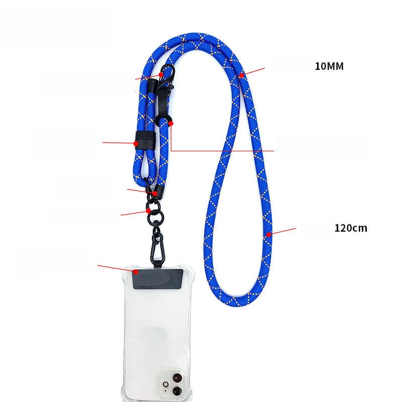 Cellphone Lanyard Adjustable Strap Universal Thick Cross Body Phone Lanyard 10mm Crossbody Neck Strap Universal Phone Lanyard
