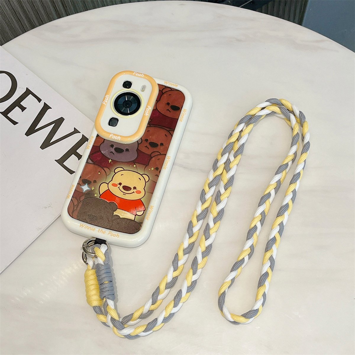 Colorful Crossbody Nylon Lanyard Strap Shoulder Necklace Strap Anti Lost Mobile Phone Chain