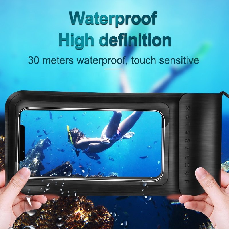 Waterproof Bag Waterproof Hot sale KUULAA Phone Pouch Cover Pouch Swim Sports Waterproof for Iphone Case