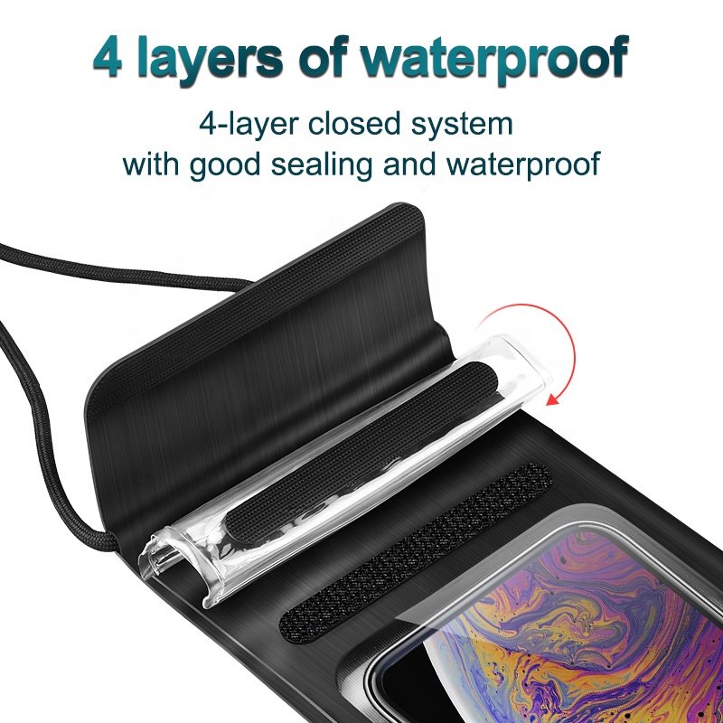 Waterproof Bag Waterproof Hot sale KUULAA Phone Pouch Cover Pouch Swim Sports Waterproof for Iphone Case