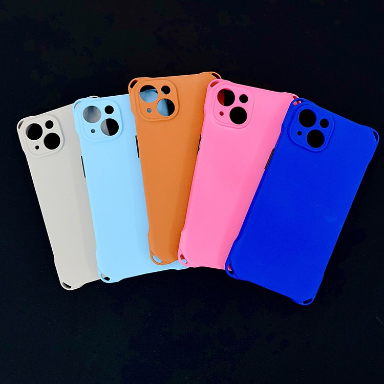 Solid Color Phone Cover For iPhone 7/8/SE/XR/Xs Max/11/12/13/14/15/16/SE4 With Hole Case Suitable For Strap/Cord/Lanyard/Chain