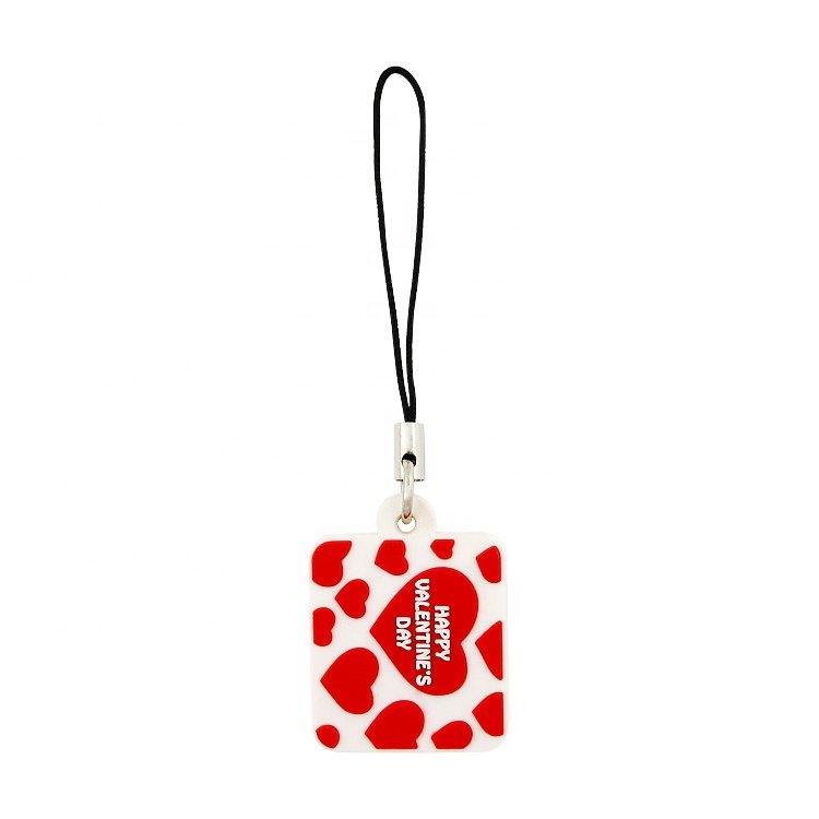 Fashion Hot Sale Soft PVC Custom Mobile Phone Charm Made in China