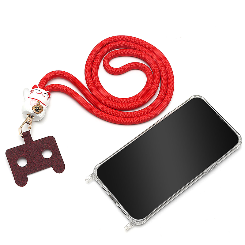 8mm 10mm Personalized Cell Phone Lanyards Phone Strap Customized Rope Crossbody Shoulder Chain Mobile Phone Straps