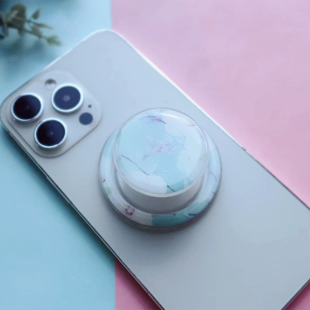 Flower Phone Grip Socket Magnetic Phone Holder
