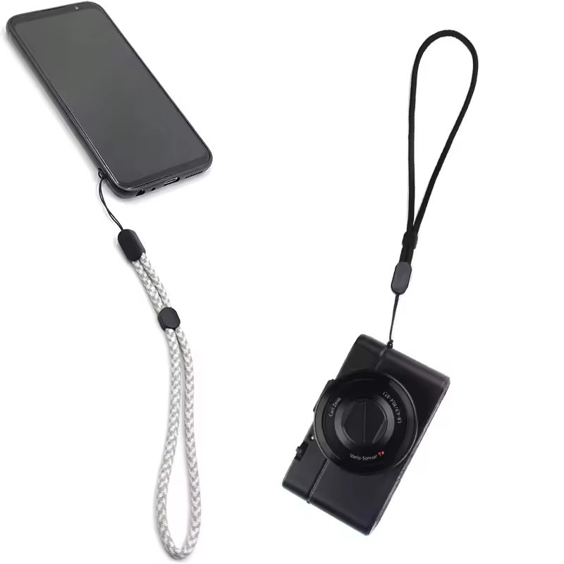 Promotion cheap custom printed short shoulder strap, anime keychain hanging rope, mobile phone wrist hanging rope