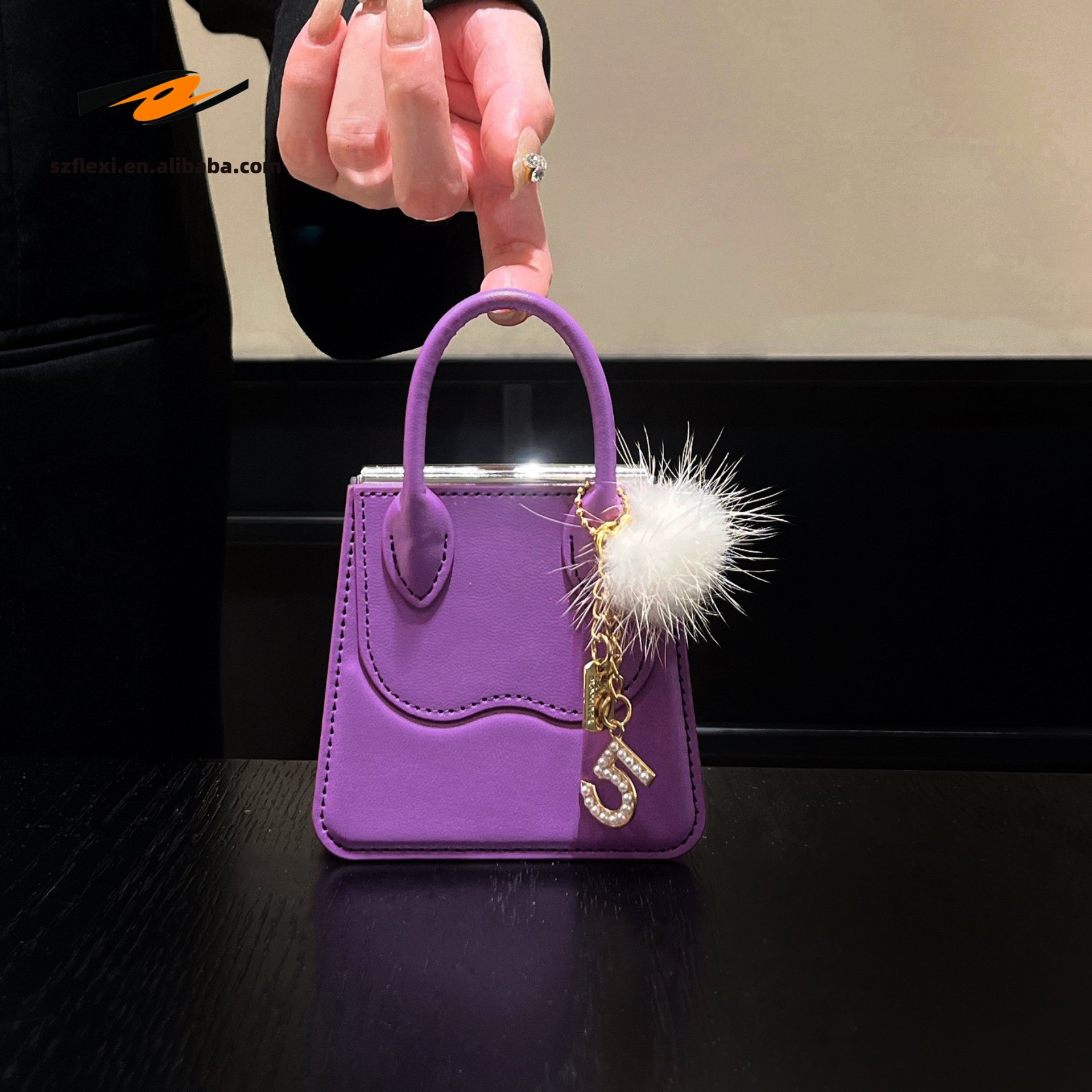 Luxury Multifunction Phone Bag Crossbody Chain PU Leather TPU Shockproof Wallet Case for Samsung Galaxy Z Flip3 4 5 6