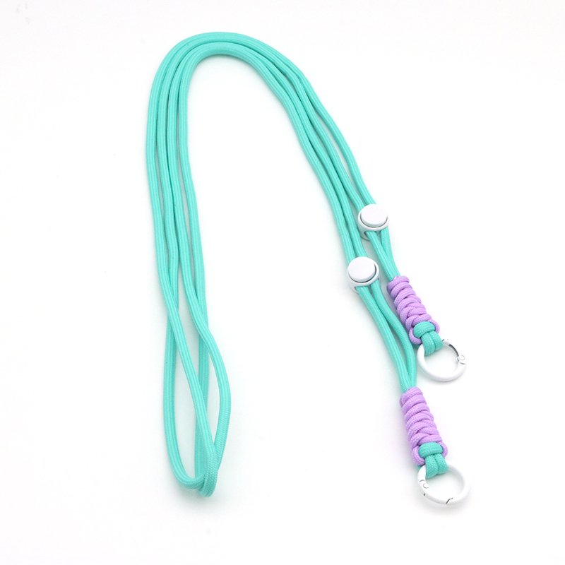 Colorful Cool Open End Summer Universal Cell SmartPhone Case Strap Braid Phone Lanyard Mobile Phone Accessories