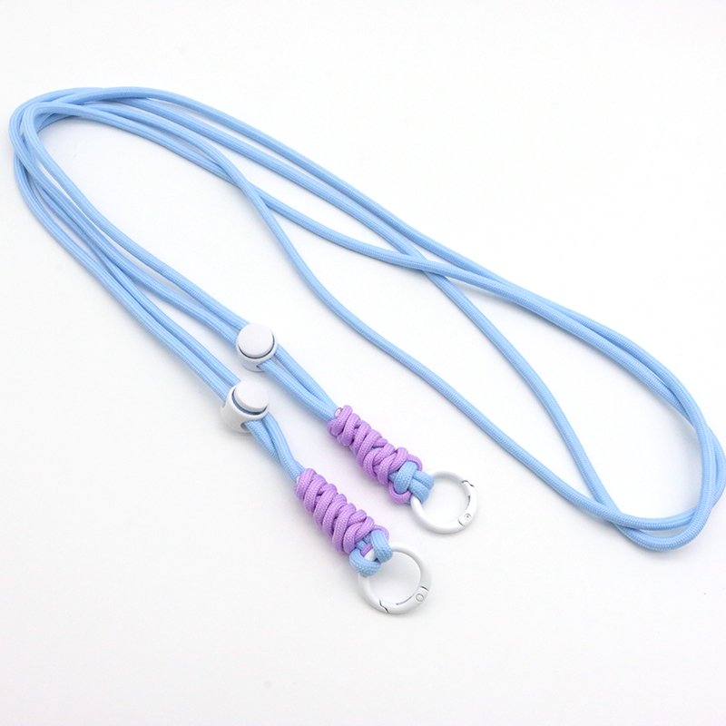 Colorful Cool Open End Summer Universal Cell SmartPhone Case Strap Braid Phone Lanyard Mobile Phone Accessories