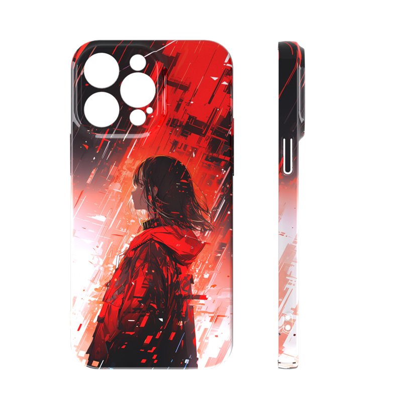 Printer Heat Resistant 2 in 1 Luxury Blank Mobile Cell Phone Case for 3D Sublimation Vacuum Press Printing Machine