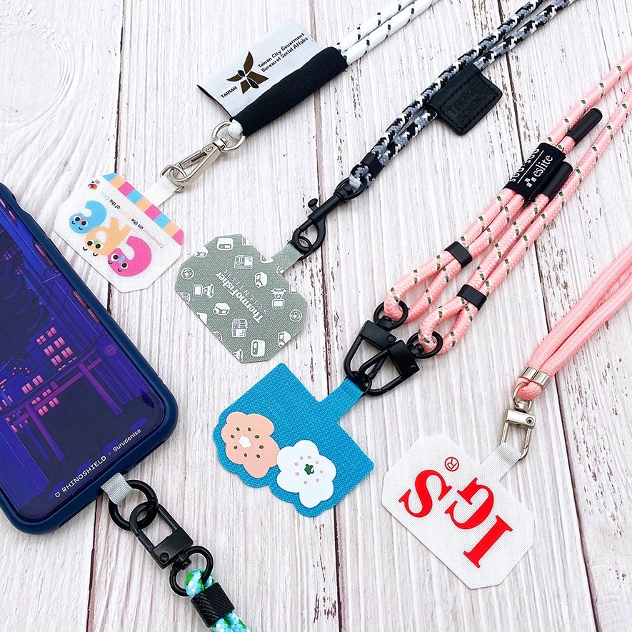 Universal cellphone strap Adjustable Neck Strap With Phone Patch crossbody phone lanyard holder universal cord Phone Lanyard