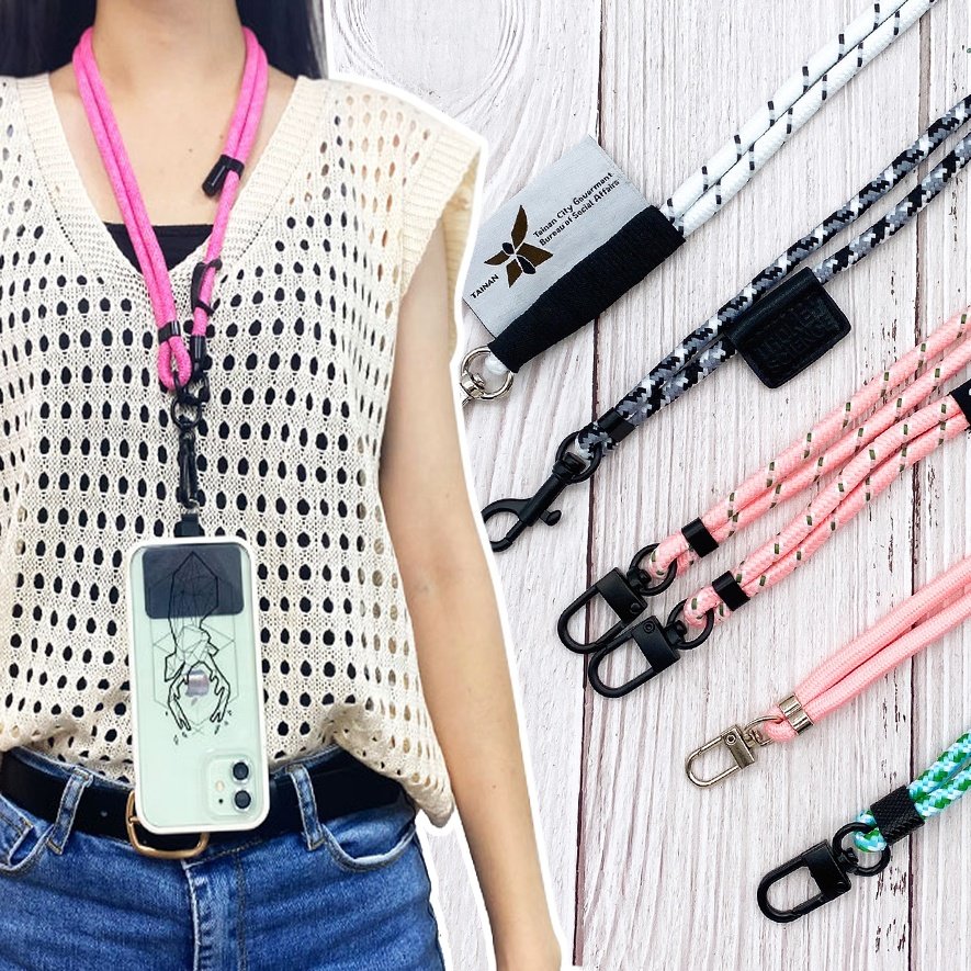 Universal cellphone strap Adjustable Neck Strap With Phone Patch crossbody phone lanyard holder universal cord Phone Lanyard