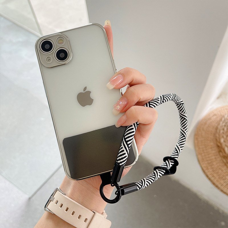 Adjust Phone Lanyard Universal Personalized Wrist Strap Short Mobile Phone Rope Portable Bag Keychain Anti-lost Mobile Phone