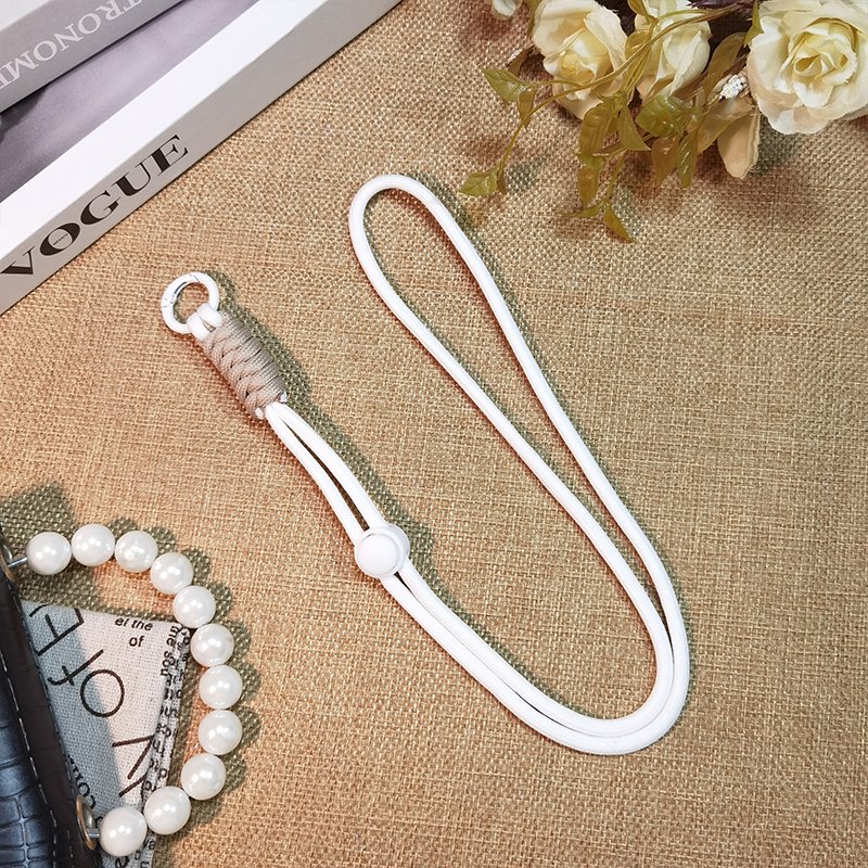 mobile phone lanyard rope creative short woven hanging rope phone case keyring phone neck hanging rope mobile