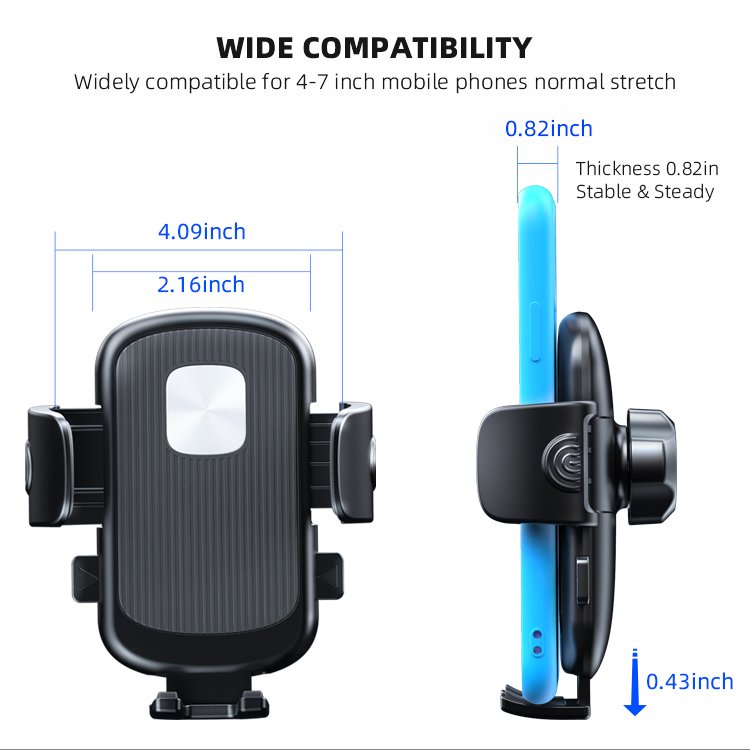 2023 Universal 360 degree rotating with metal hook car air vent cell phone accessories mobile car phone holder mount for car