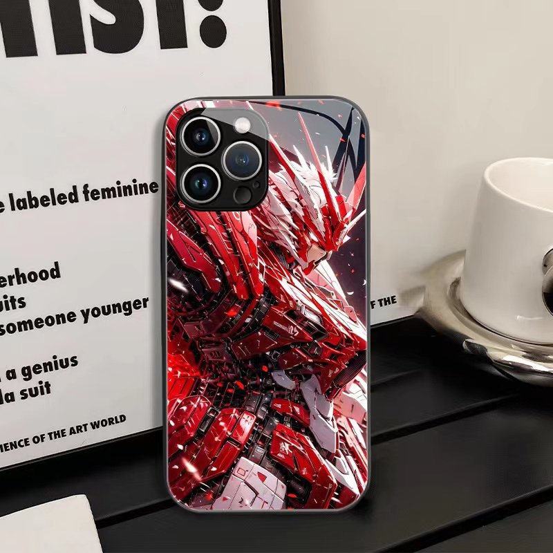 Cool Mech Style Phone Case Protective Case for iphne 15 14 13 12 promax Suitable Waterproof Case