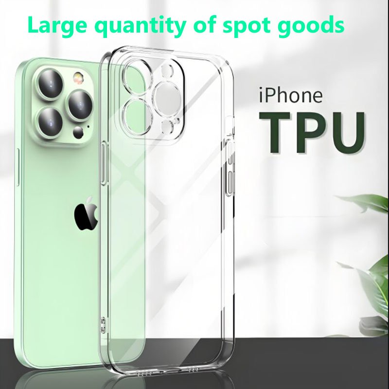 Free Sample Woven Transparent TPU Shockproof Cover Cell Mobile Phone Case For iPhone 16 15 14 13 12 11 Pro Max 7 8 X Plus xr xs