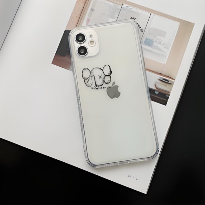 Soft TPU Crystal Cotton 3D Carton Flower Wrist Cell Mobile Phone Case Cover For iPhone 16 15 14 13 Pro Max S23 S22 Lite Z Flip5
