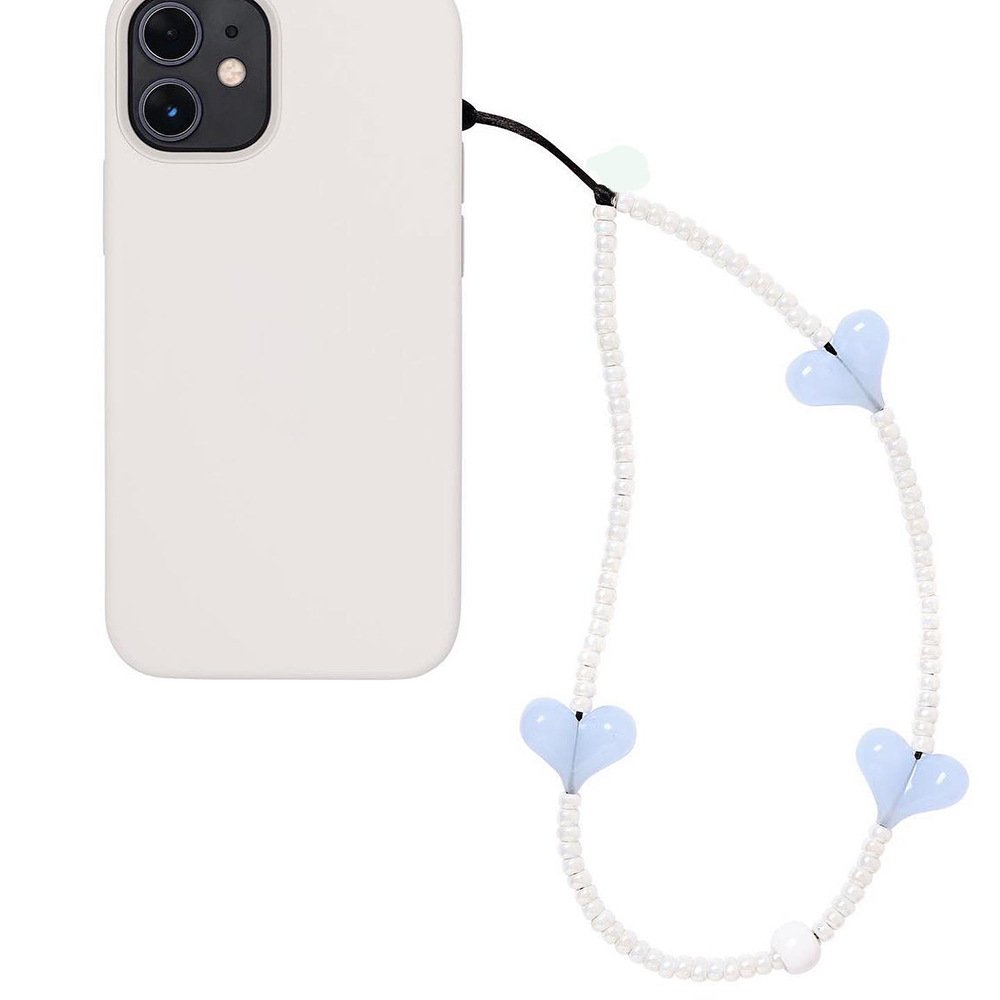 Korean Fashion Phone Lanyard Simplicity Solid Adjust Phone Strap Lovely Heart Style Phone Pendant