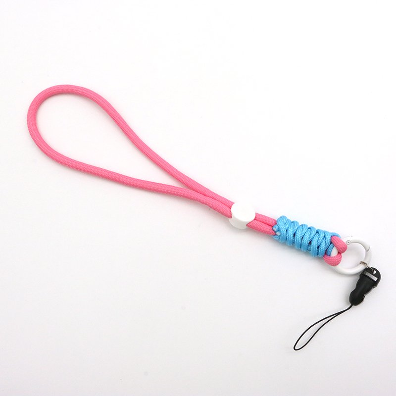 Rope Manual Handmade Braid Short Wrist Strap Lanyard Mobile Phone Accessories