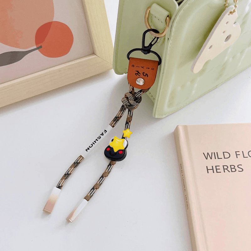 Custom Fashion Style Phone Lanyard Strap Universal Mobile Phones Strap Holder Fluorescent Color Mesh Mobile Phone Wrist Strap