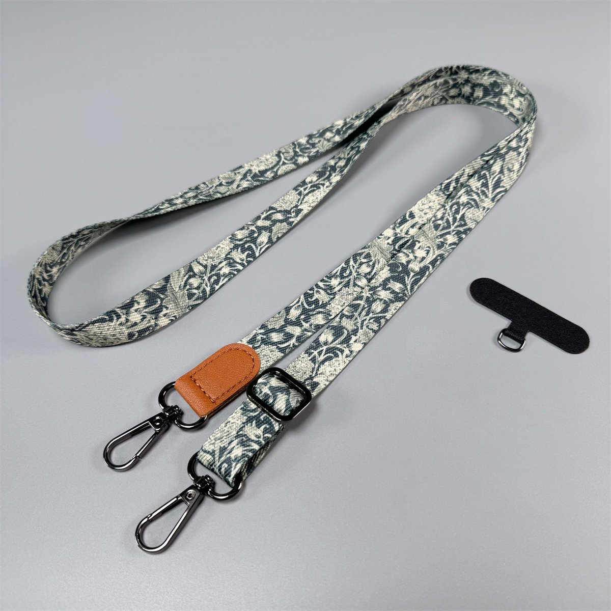 Universal Retro Plant Crossbody Long Cellphone Lanyard Anti-lost Hanging Neck Rope Mobile Phone Straps for Keys