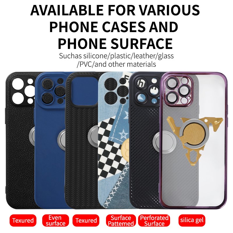 Cell Phone Ring Holder Stand 6-in-1 Multi-tool Portable Wrench Bottle Opener Stand-Up Phone Grip For All Cellphone