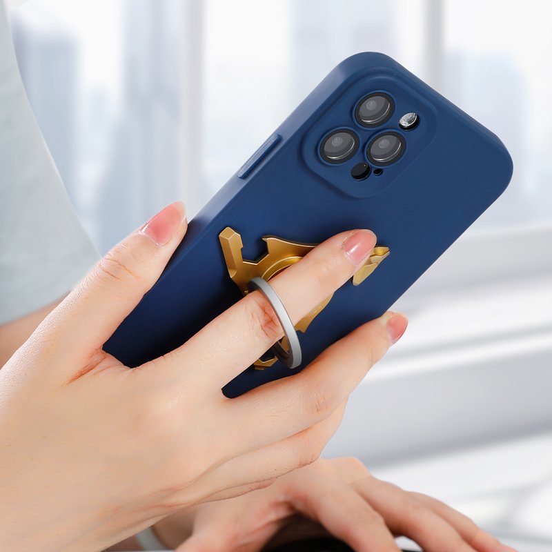 Cell Phone Ring Holder Stand 6-in-1 Multi-tool Portable Wrench Bottle Opener Stand-Up Phone Grip For All Cellphone