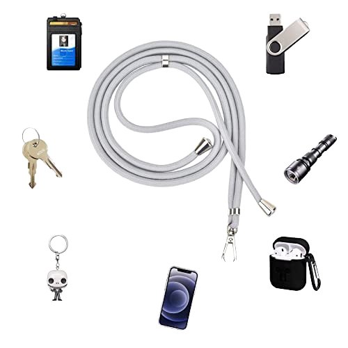 Universal mobile phone lanyard neck wear strap keychain rope with phone chain