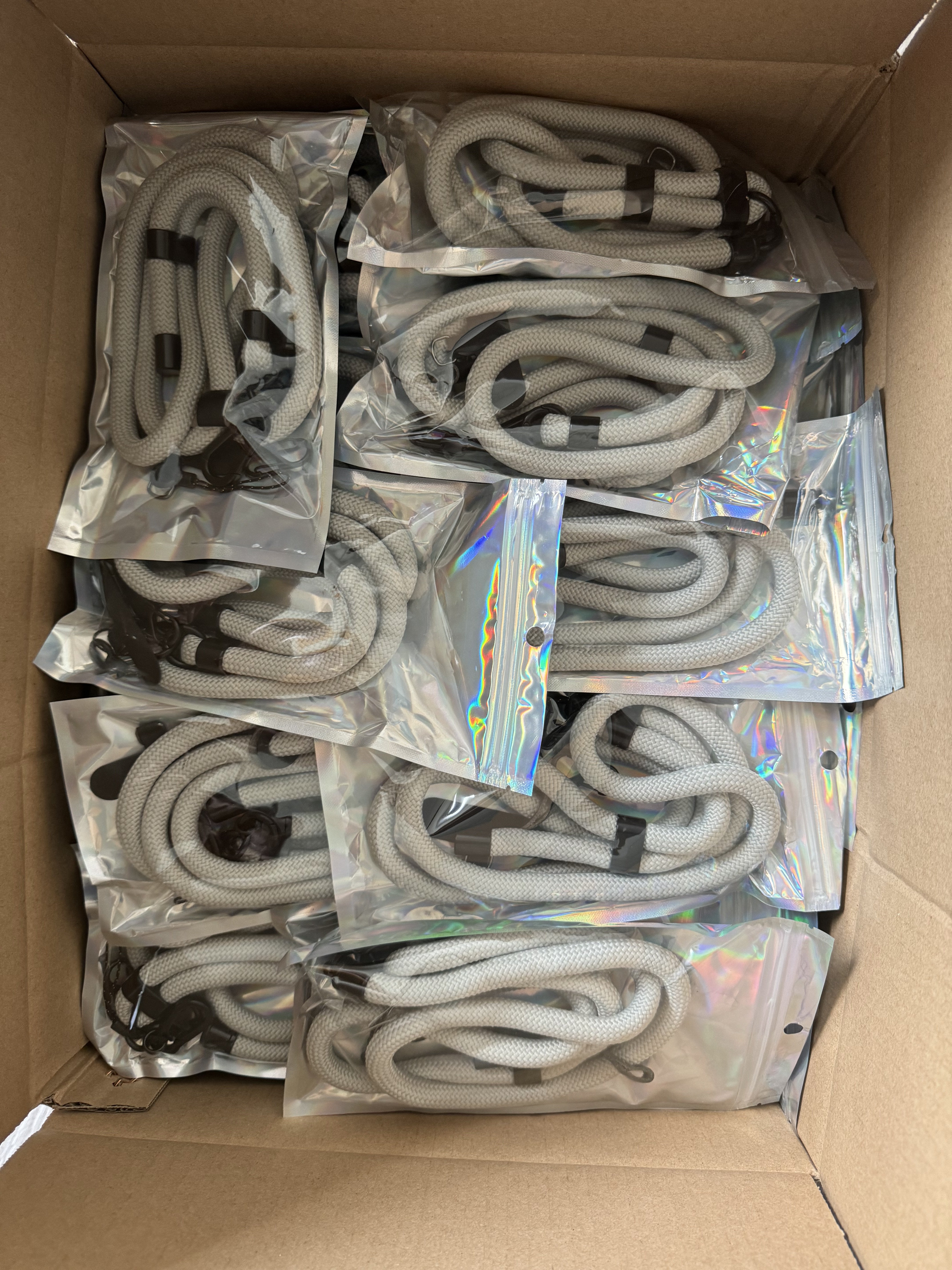 High quality universal custom mobile phone holder shoulder strap rope cord rope sling necklace crossbody lanyard with tether tab