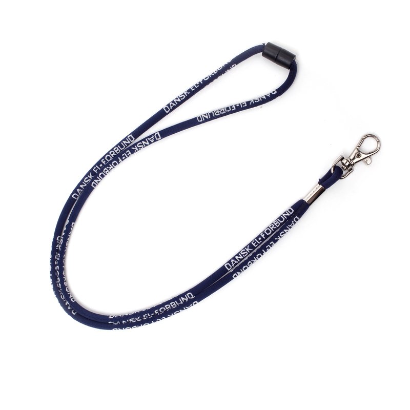 XiangXing Rope ID Neck Lanyards with custom logo for ID cards/Badges (Assorted Color)