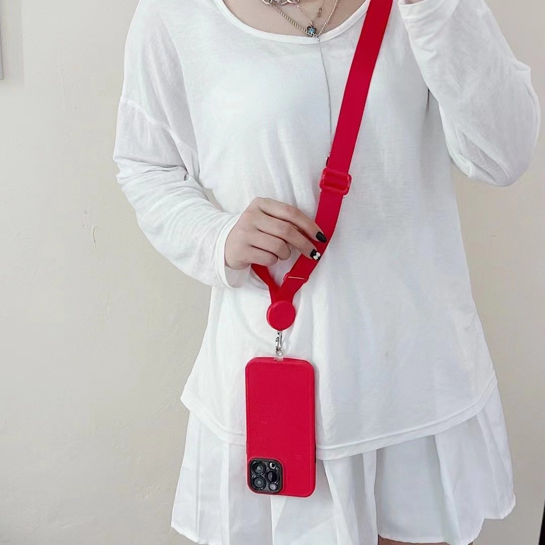 New Universal Mobile Phone Neck Strap Adjustable Anti-lost Cellphone Lanyard Removable Phone Case Patch Lanyard